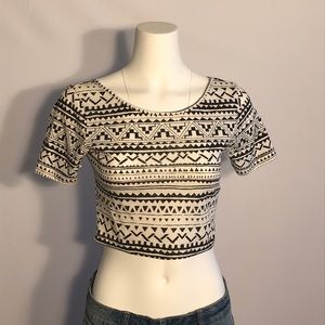 Pacsun Nollie Tribal Print Top